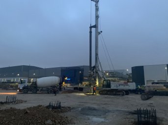 LCW Lojistik Merkezi Plastik Kazık Uygulaması Yalova