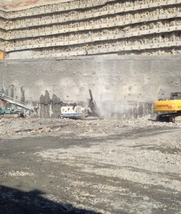Püskürtme Beton (Shotcrete) Zemin Çivili İksa ürünümüz - Strong Zemin